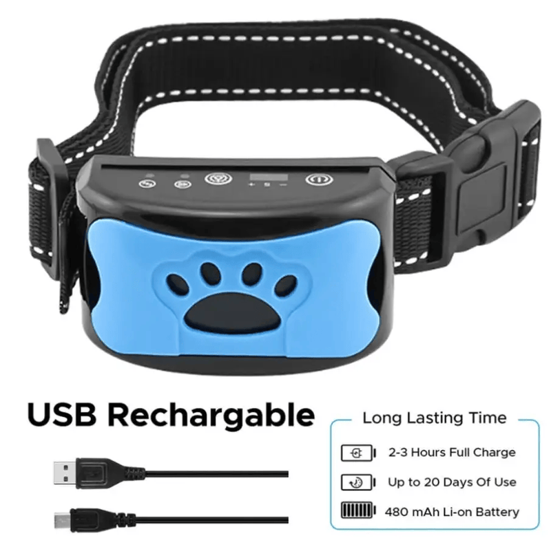 Dog Anti Barking Collar Beeping Chargeable Dog Training Device – view 12