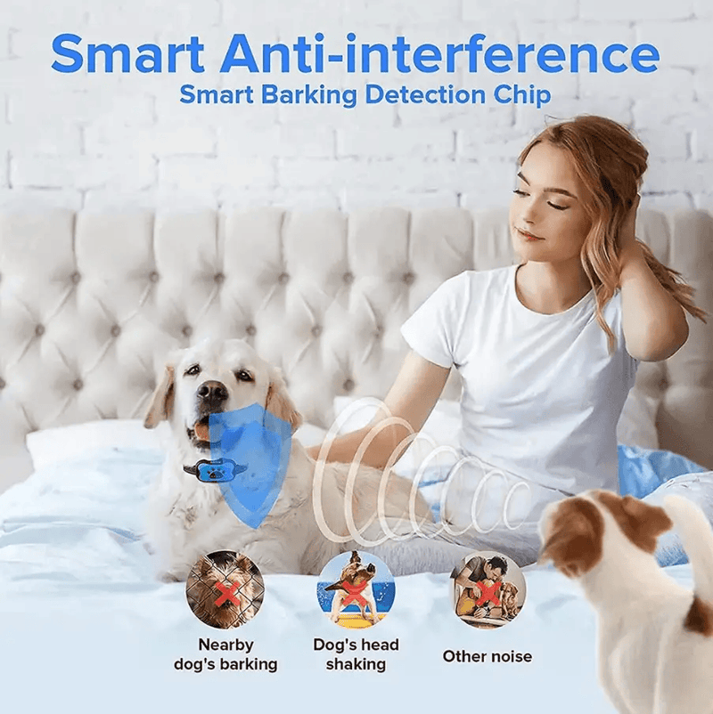 Dog Anti Barking Collar Beeping Chargeable Dog Training Device – view 8