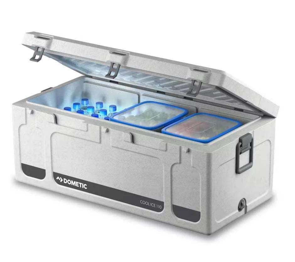 Dometic 111 Litre Cooler Box Rugged No-Power Ice Life RV