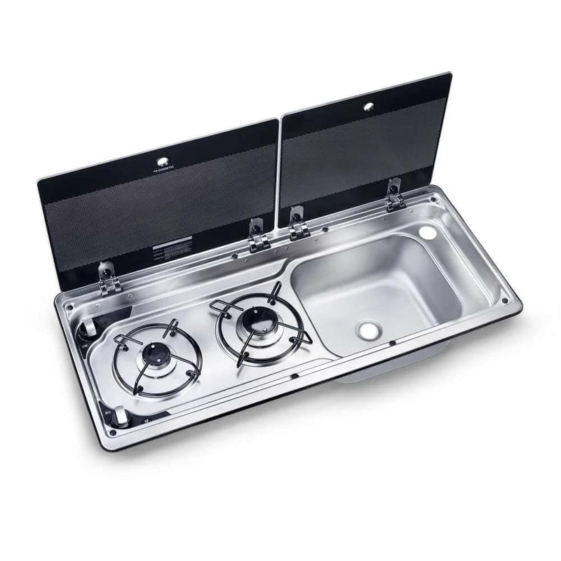 Dometic 2 Burner Stove With Sink For RV Space Saving