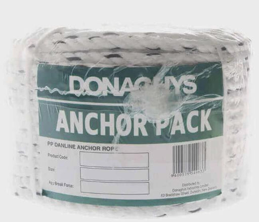 Donaghys Donaghys Rope 10mm x 50metre Ankapak Polypropylene Anchor Pack Donaghys Ankapak Polypropylene Anchor Pack 10mm Rope
