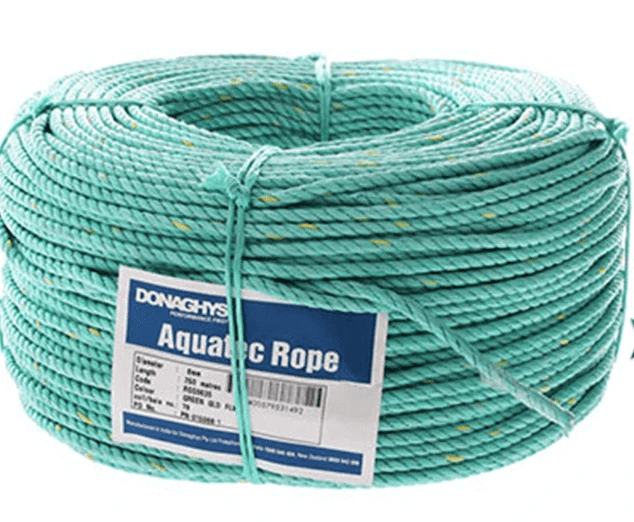 Donaghys Aquatec Mono Rope 32mm x 250m White Heavy Duty Crushed Mono Rope PP And PE For Marine And Industrial Use