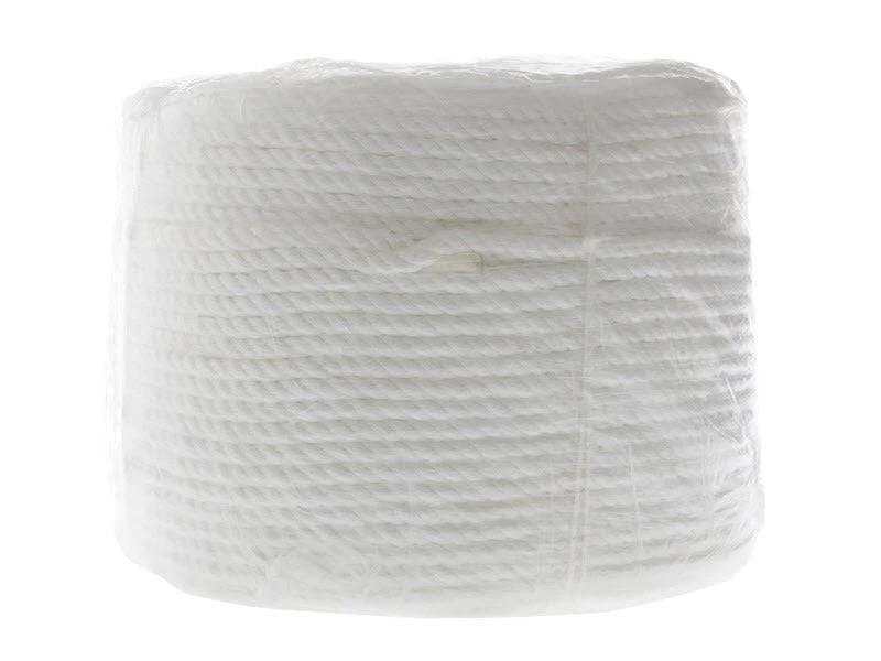 Donaghys Polyester Ropes 6mm x 250metre Polyester Rope White 6mm x 250m Polyester Rope White Donaghys High Strength