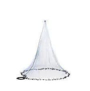 Action Fishing Nets CAST NETS 5FT Radius 2 inch White Cast Net USA Style Action Fishing Nets 5FT Radius 2 Inch White Cast Net