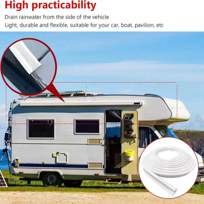Drip-Stop Mini Gutter – Caravan & RV Rain Guard Strip (different sizes available) – view 5