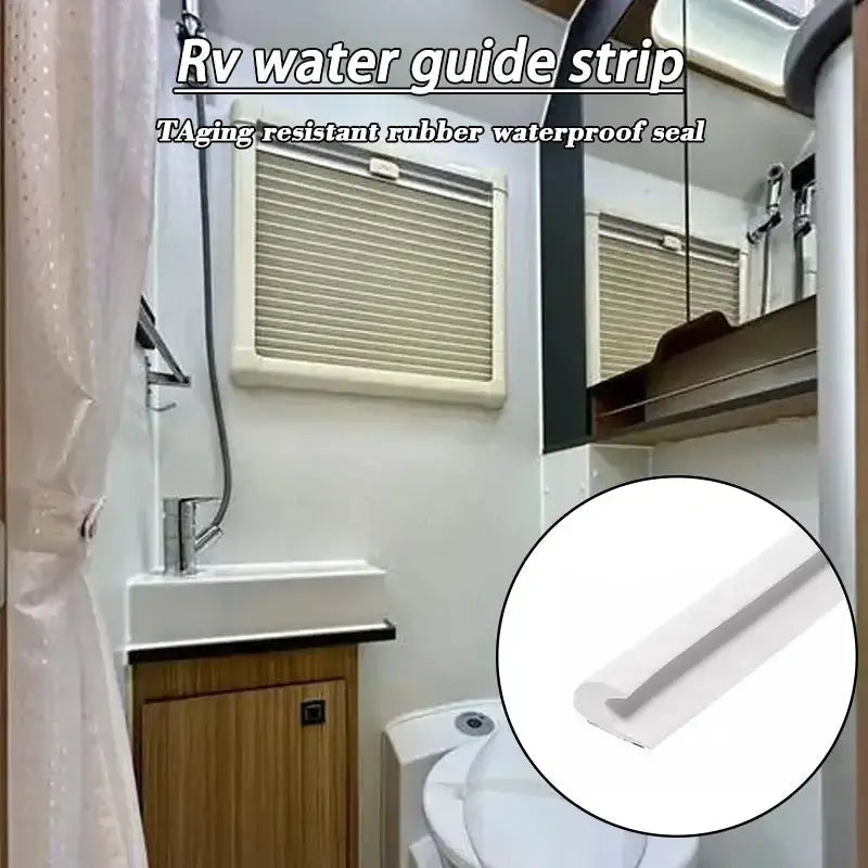 Drip-Stop Mini Gutter – Caravan & RV Rain Guard Strip (different sizes available) – view 3