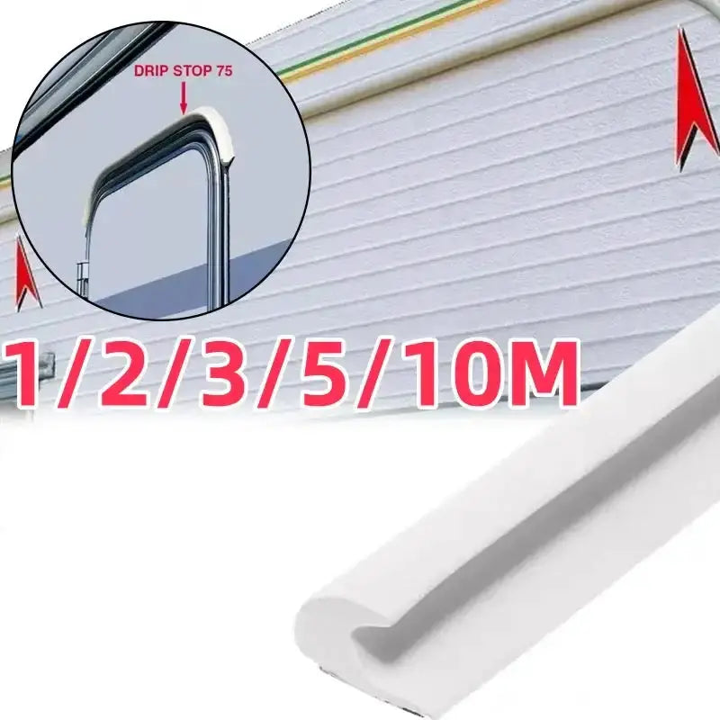 Drip-Stop Mini Gutter – Caravan & RV Rain Guard Strip (different sizes available) – view 2