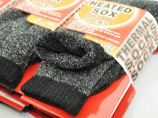 dealonline.co.nz dealonlinenz (12 Pairs) Men's Thermal Crew/Work Socks Heated Thermal Socks Men Crew Style 12 Pack