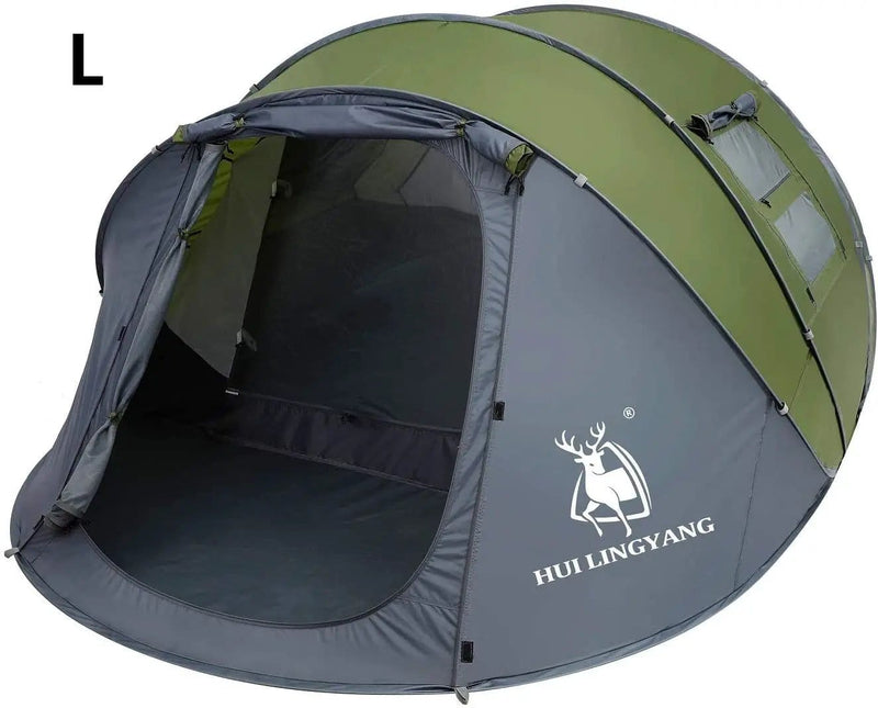 salelink.co.nz Unbranded Large Camping Tent for 4-6 Person Large Camping Tent for 4-6 Person | Action Outdoors NZ