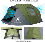 salelink.co.nz Unbranded Large Camping Tent for 4-6 Person Large Camping Tent for 4-6 Person | Action Outdoors NZ
