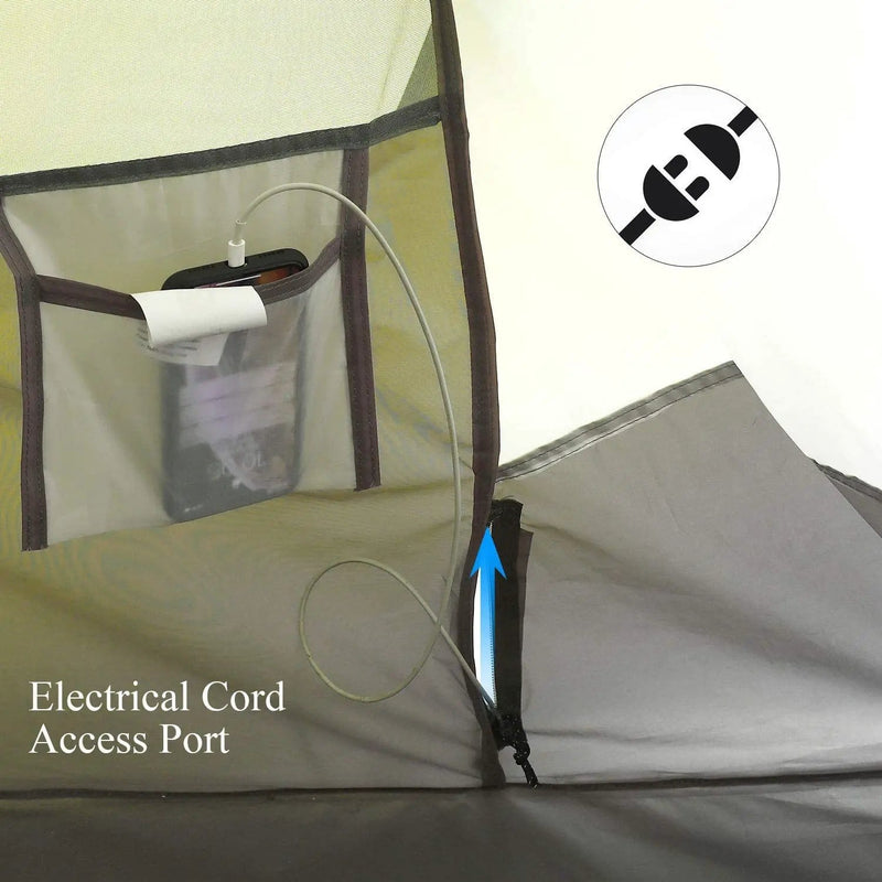 salelink.co.nz Unbranded Large Camping Tent for 4-6 Person Large Camping Tent for 4-6 Person | Action Outdoors NZ