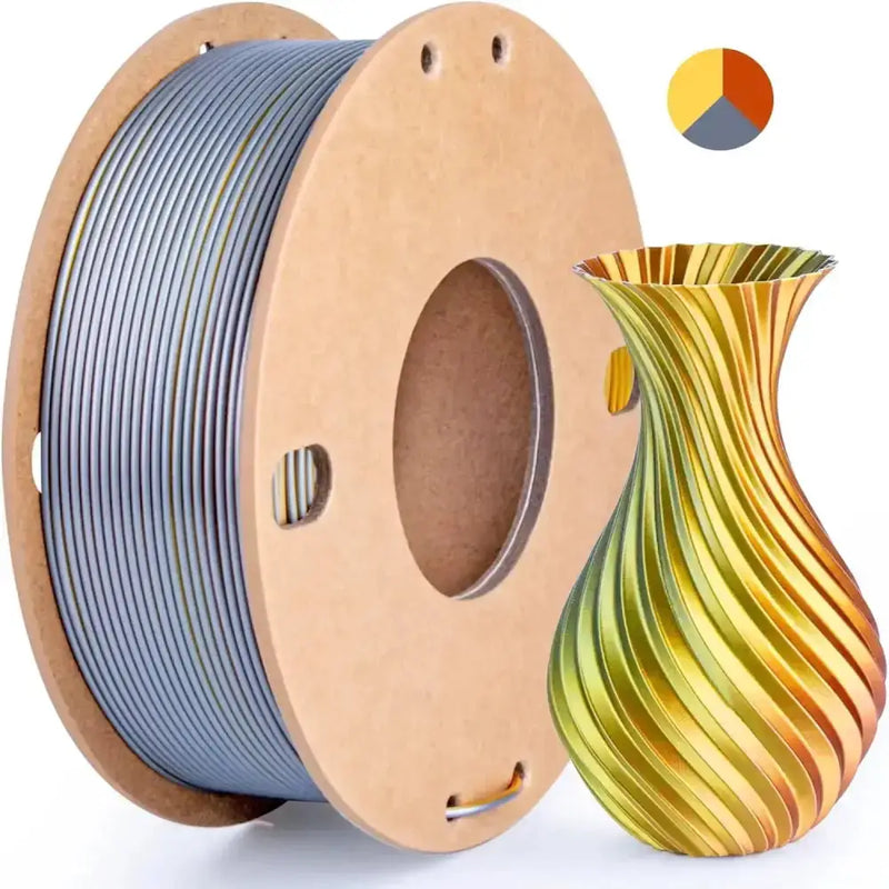 Dual/Tri-Colour Silk PLA 3D Printer Filament 1.75mm (250g) – view 21