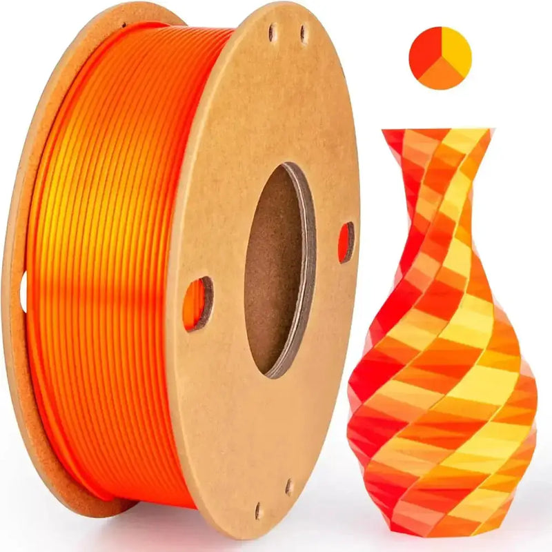 Dual/Tri-Colour Silk PLA 3D Printer Filament 1.75mm (250g) – view 15