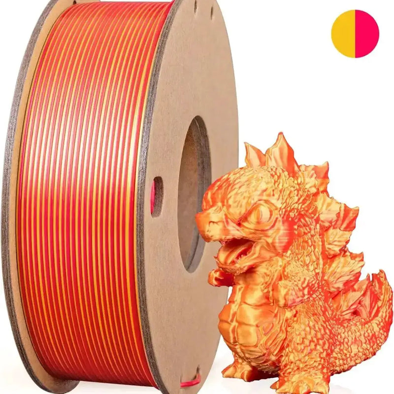 Dual/Tri-Colour Silk PLA 3D Printer Filament 1.75mm (250g) – view 17