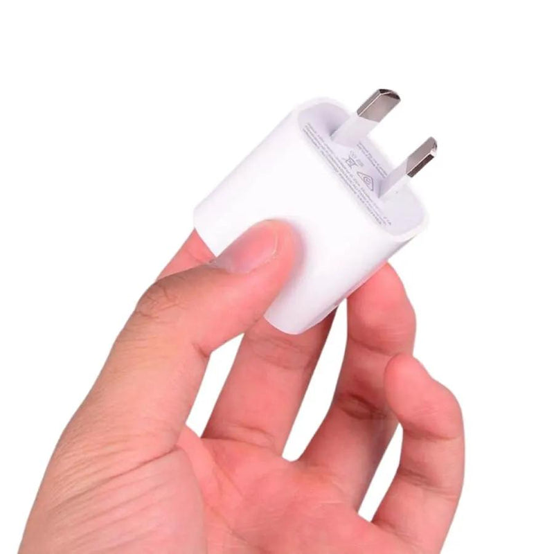 Dual USB Power Adapter Wall Plug (NZ / AUS) (White) – view 9