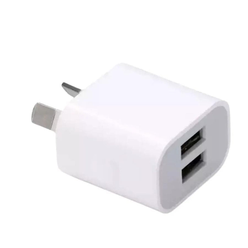That Watch Shop Chargers Dual USB Power Adapter Wall Plug (NZ / AUS) Dual USB Power Adapter Wall Plug (NZ / AUS)