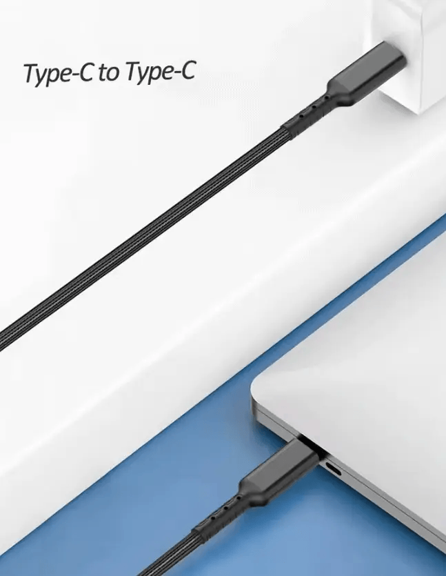 Durable Type-C to Type-C Cable – Fast Charging & Data Sync USB-C Cable – view 2