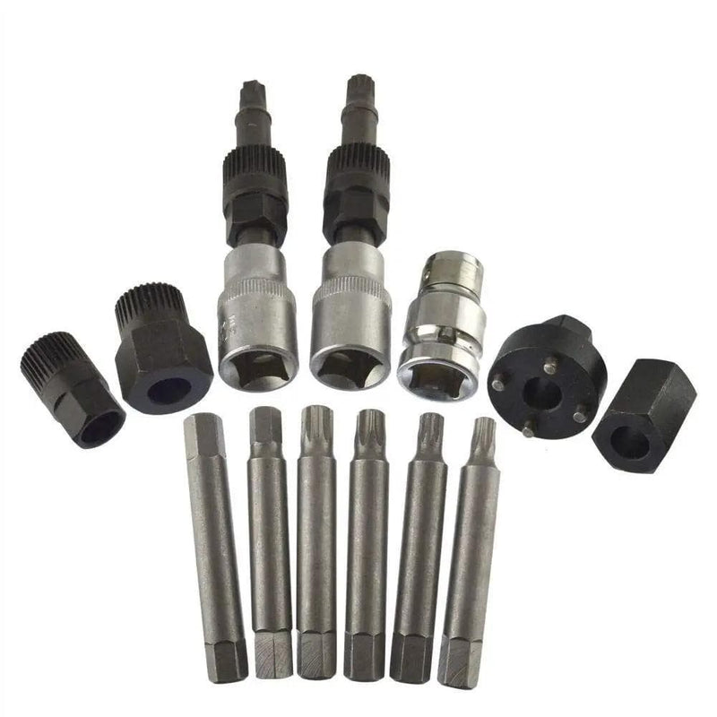 salelink.co.nz Unbranded 13Pcs Alternator Pulley Tool Kit 13Pcs Alternator Pulley Tool Kit | Action Outdoors NZ