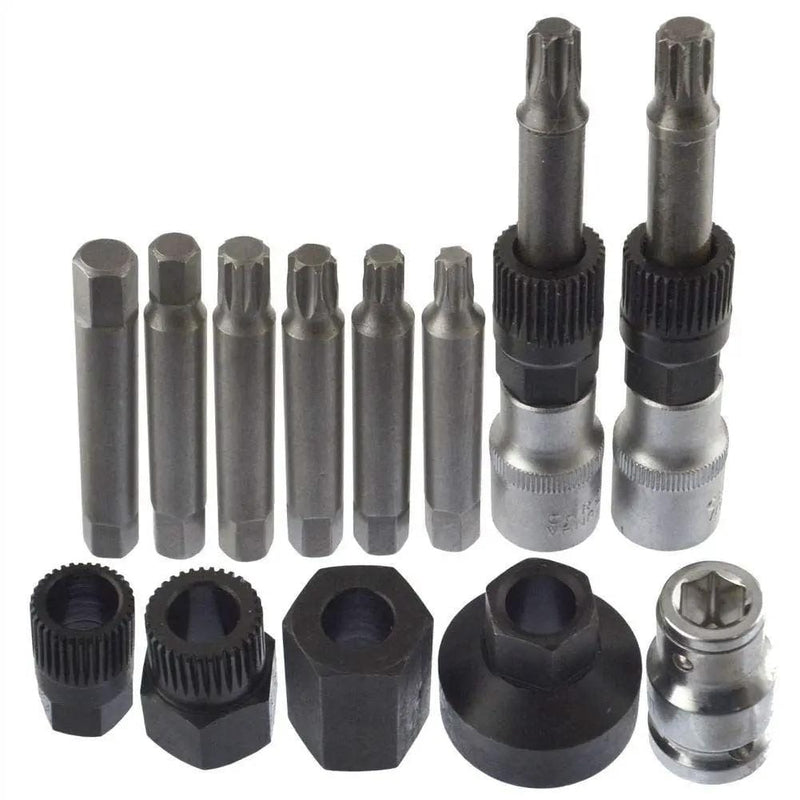 salelink.co.nz Unbranded 13Pcs Alternator Pulley Tool Kit 13Pcs Alternator Pulley Tool Kit | Action Outdoors NZ