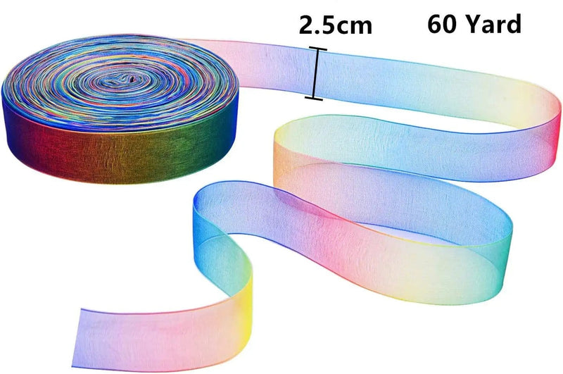 54M Christmas Tree Decoration Ribbon Gift Package Wrapping – view 2