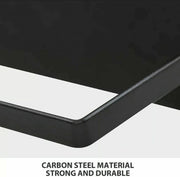 salelink.co.nz Unbranded Paper Towel Holder - Black Black Carbon Steel Under Cabinet Paper Towel Holder