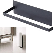 salelink.co.nz Unbranded Paper Towel Holder - Black Black Carbon Steel Under Cabinet Paper Towel Holder