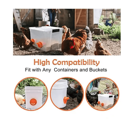 salelink.co.nz Unbranded Poultry Pro Feeder Chicken Feeder Poultry Pro Feeder Chicken Feeder | Action Outdoors NZ