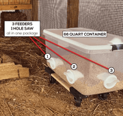 salelink.co.nz Unbranded Poultry Pro Feeder Chicken Feeder Poultry Pro Feeder Chicken Feeder | Action Outdoors NZ