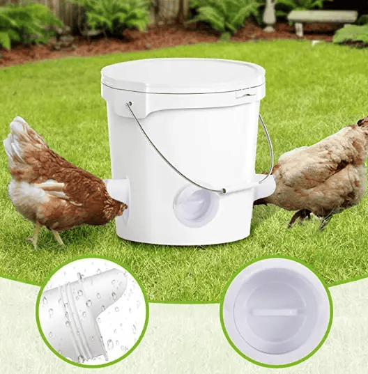 salelink.co.nz Unbranded Poultry Pro Feeder Chicken Feeder Poultry Pro Feeder Chicken Feeder | Action Outdoors NZ