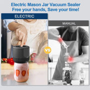 salelink.co.nz Unbranded Electric Mason Jar Vacuum Sealer Electric Mason Jar Vacuum Sealer | Action Outdoors NZ