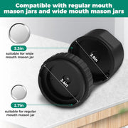 salelink.co.nz Unbranded Electric Mason Jar Vacuum Sealer Electric Mason Jar Vacuum Sealer | Action Outdoors NZ