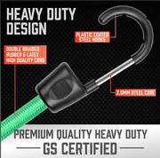 salelink.co.nz HORUSDY Horusdy 30PCS Premium Bungee Cords Horusdy 30PCS Premium Bungee Cords | Action Outdoors NZ