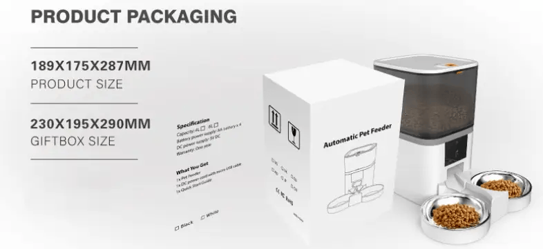 salelink.co.nz Unbranded Pet Feeder, Dog Cat Feeder 6L Automatic Pet Feeder, Dog Cat Feeder 6L Automatic | Action Outdoors NZ