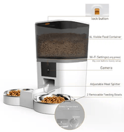 salelink.co.nz Unbranded Pet Feeder, Dog Cat Feeder 6L Automatic Pet Feeder, Dog Cat Feeder 6L Automatic | Action Outdoors NZ