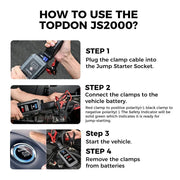 salelink.co.nz Unbranded 20000mAh Jump Starter 2000A 20000mAh Jump Starter 2000A Power Bank JS2000