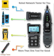 4 in 1 Network Cable Tracker PoE Tester with NCV & Lamp for CAT5e/CAT6/CAT6a – view 6