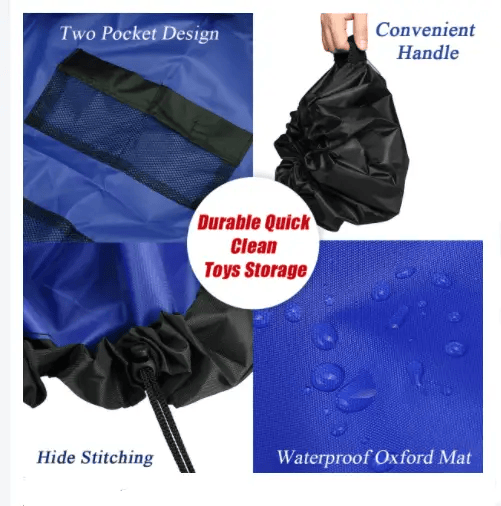 salelink.co.nz Unbranded Toys Storage Bag 100cm x 100cm Toys Storage Bag 100cm x 100cm | Action Outdoors NZ