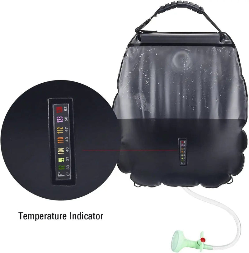 salelink.co.nz Unbranded 20L Solar Shower Bag with Shower Head 20L Solar Shower Bag With Shower Head For Outdoors