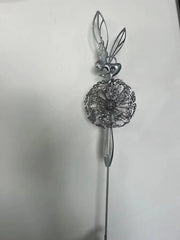 Garden Stakes Fairy Dandelion Sculpture Statue – view 8