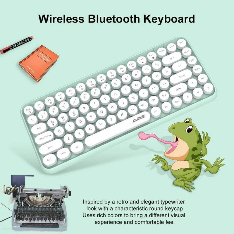Wireless Bluetooth Keyboard for iOS Windows Android (TT598(2)) – view 3