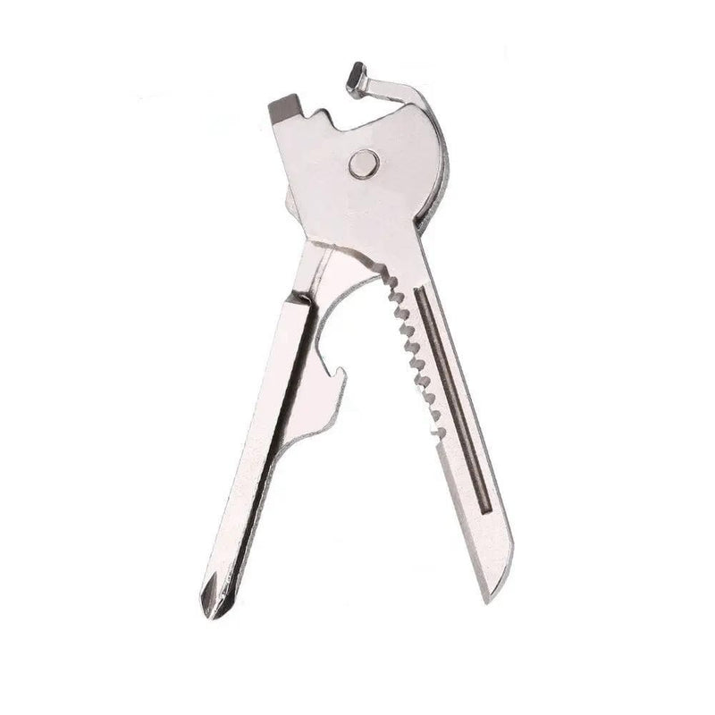 6 in 1 Multi Function Stainless Steel Utility Key Tool Knife Screwdeiver – view 1