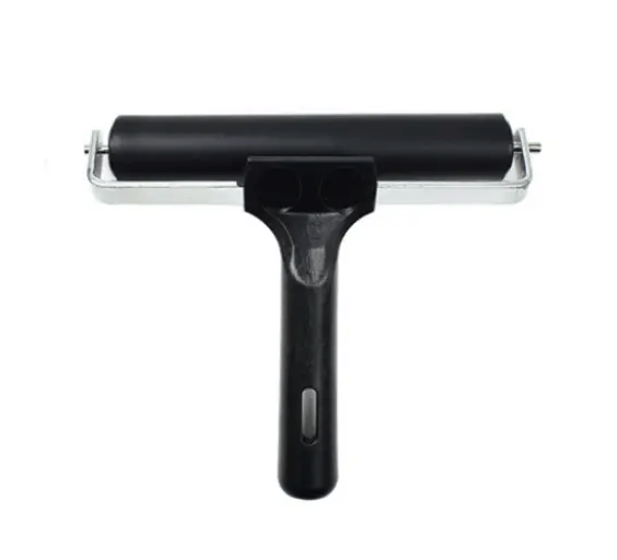 15cm Rubber Brayer Painting Roller for Screen Print Making – view 1