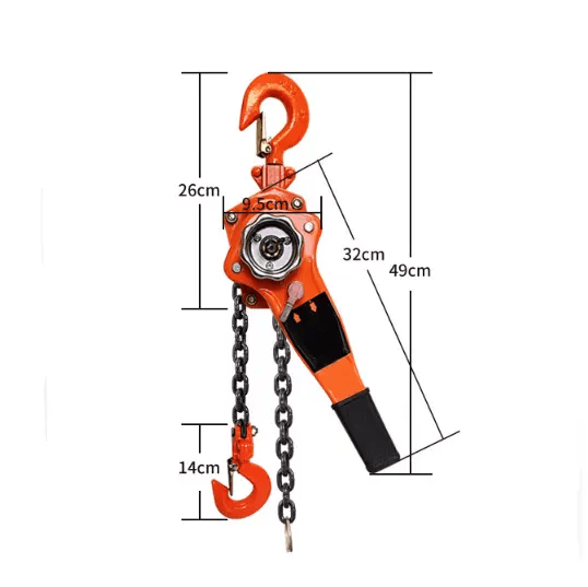 salelink.co.nz Unbranded 0.75T 3M Lever Block Chain Hoist 0.75T 3M Lever Block Chain Hoist | Action Outdoors NZ