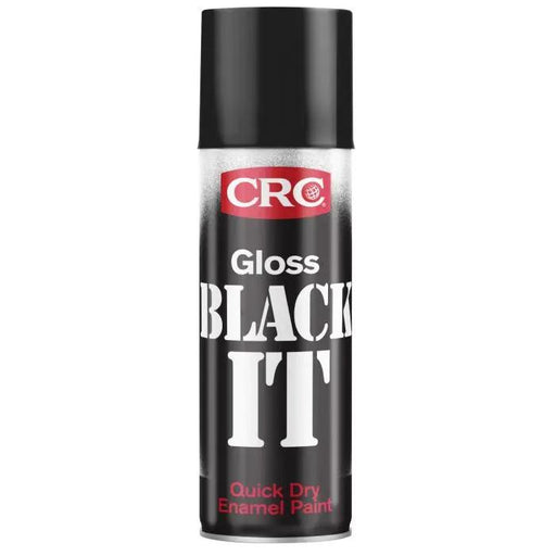 CRC Black It Gloss CRC Black It Gloss 400ml  5111-CRC CRC Black It Gloss 400ml Quick Dry Enamel Paint