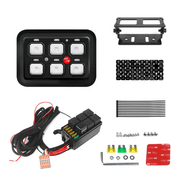 salelink.co.nz Unbranded 6 Gang Rocker Switch Panel 6 Gang Rocker Switch Panel | Action Outdoors NZ