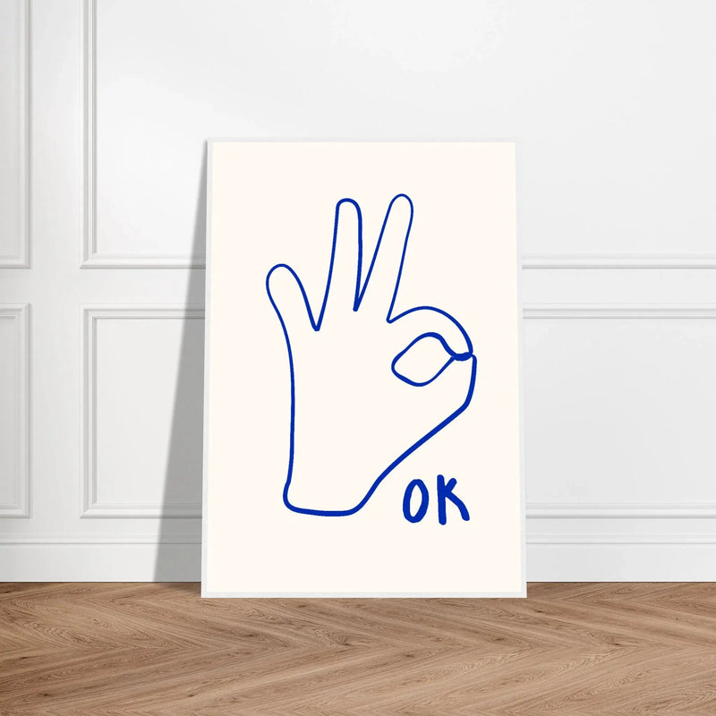 Blank Wall Print Shop Print Material OK OK