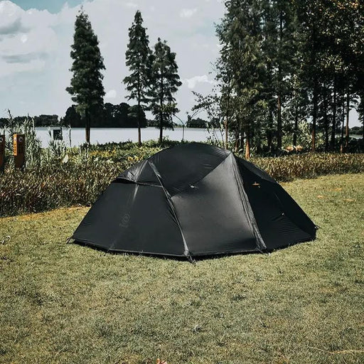 Four Season Double Layer Camping Tent - 2-3 Person Aluminum Pole Waterproof Tent – view 2