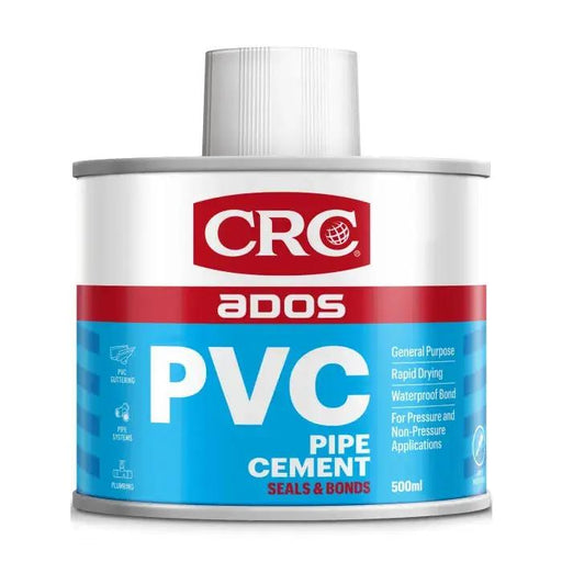 Wholesale CRC ADOS PVC Pipe Cement 500ml - PVC Adhesive (Pack of 6)
