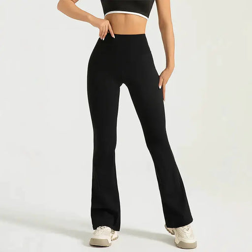 High Waist Flared Yoga Pants - Hip-Lifting Bell Bottom Leggings | Women's Athletic Wear – view 2