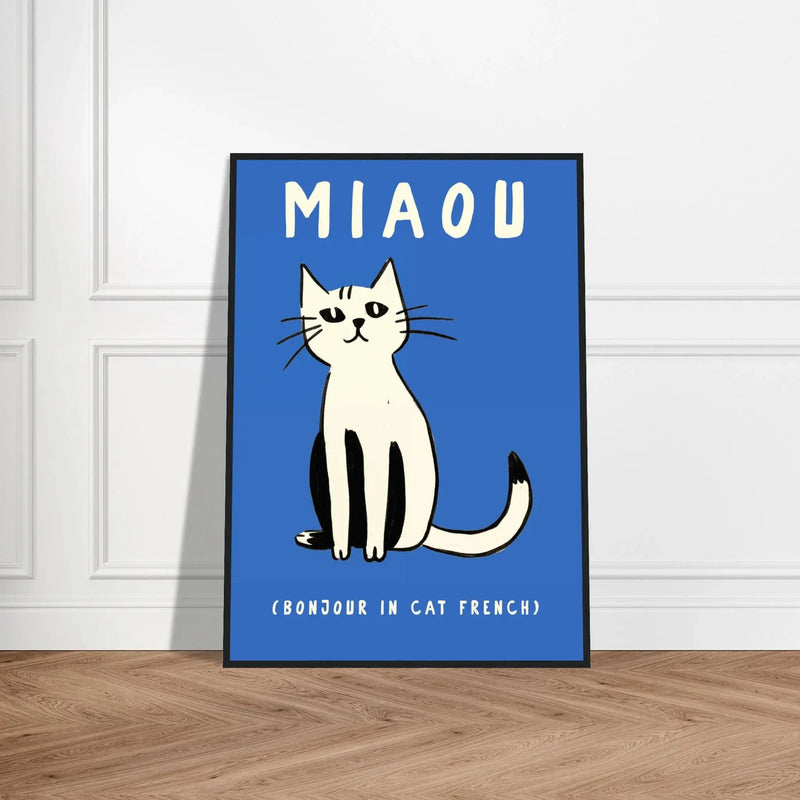 Blank Wall Print Shop Print Material Miaou Miaou